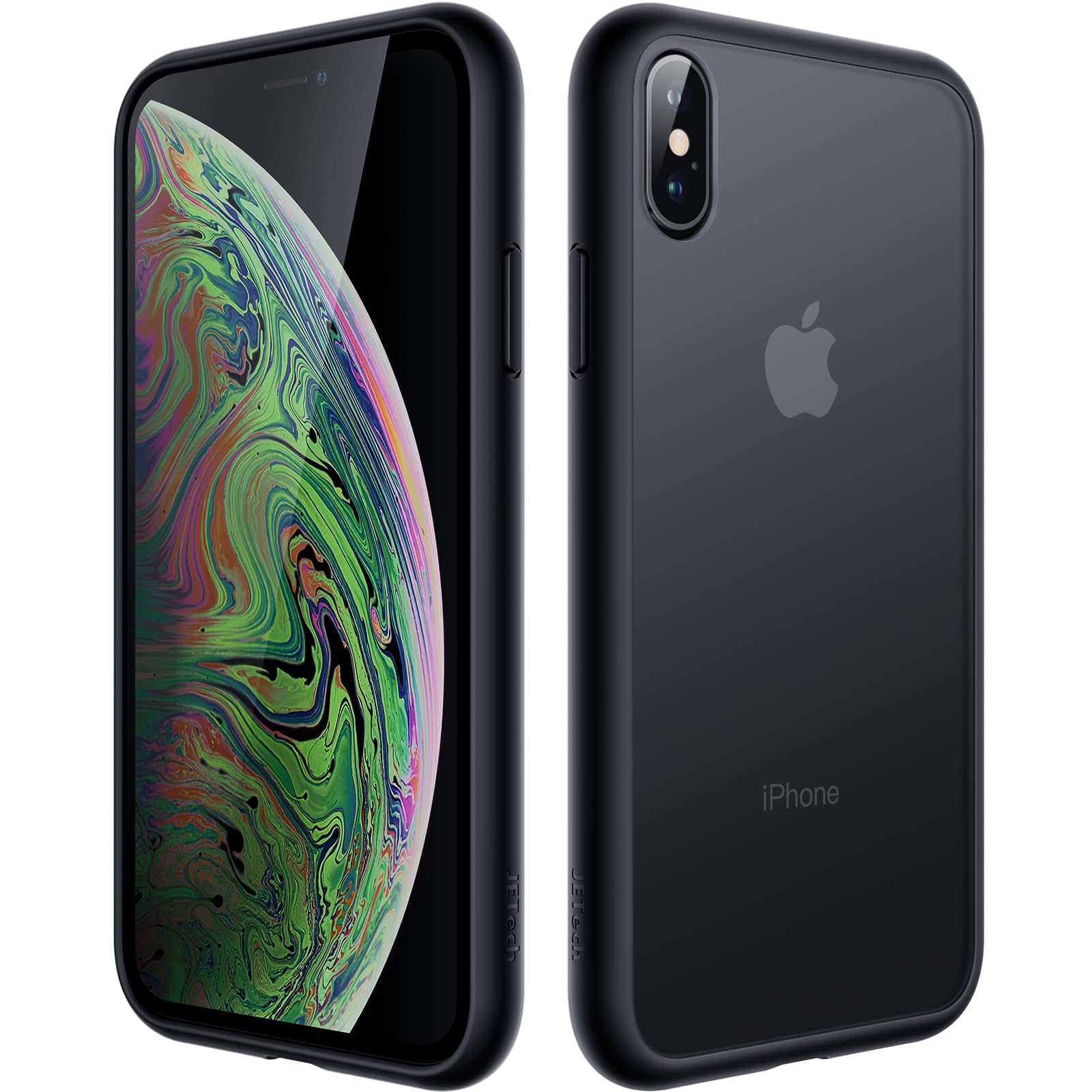 JETech Matte Case for iPhone Xs and iPhone X 5.8-Inch, Shockproof Military Grade Drop Protection