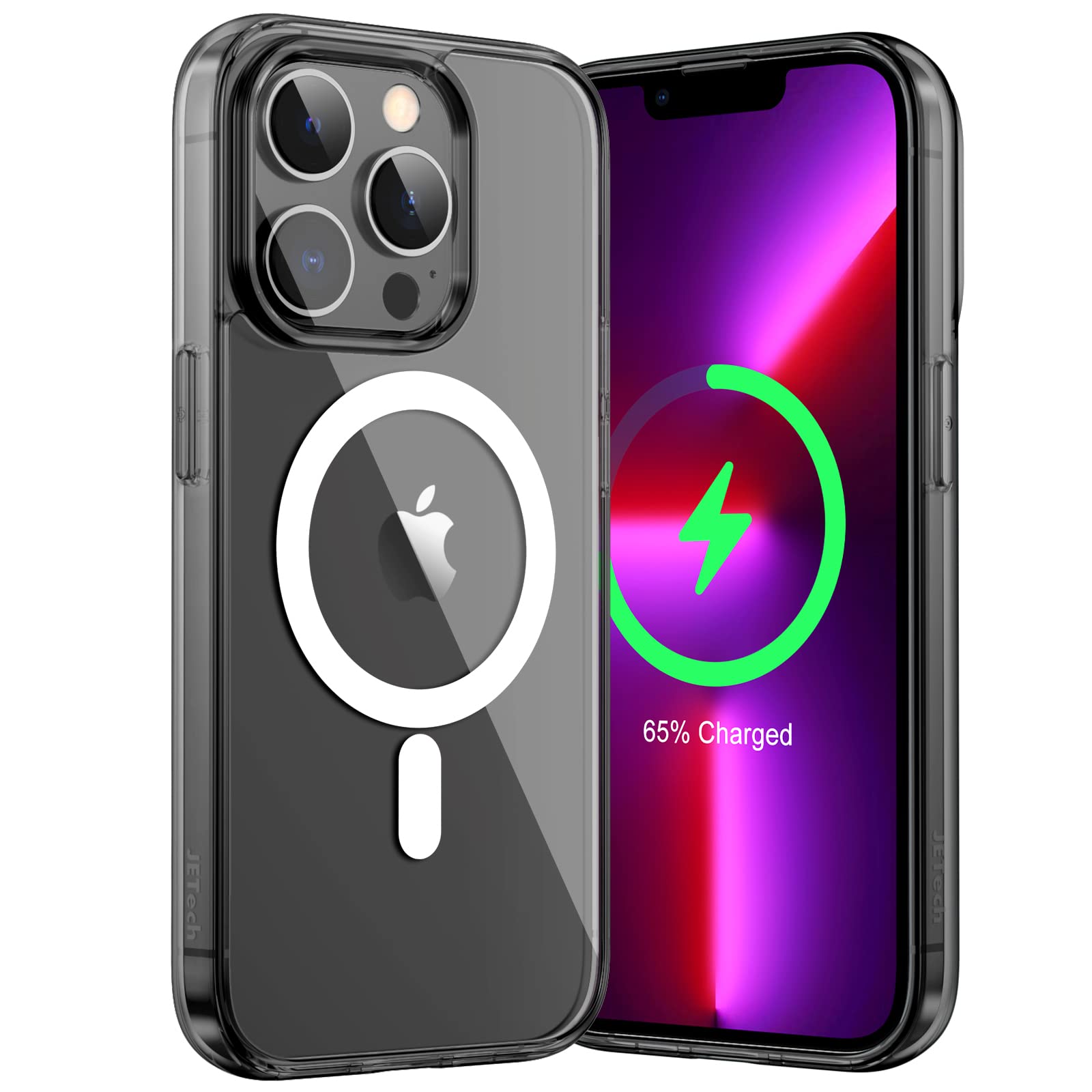JETech Magnetic Case for iPhone 13 Pro 6.1-Inch Compatible with MagSafe Wireless Charging,