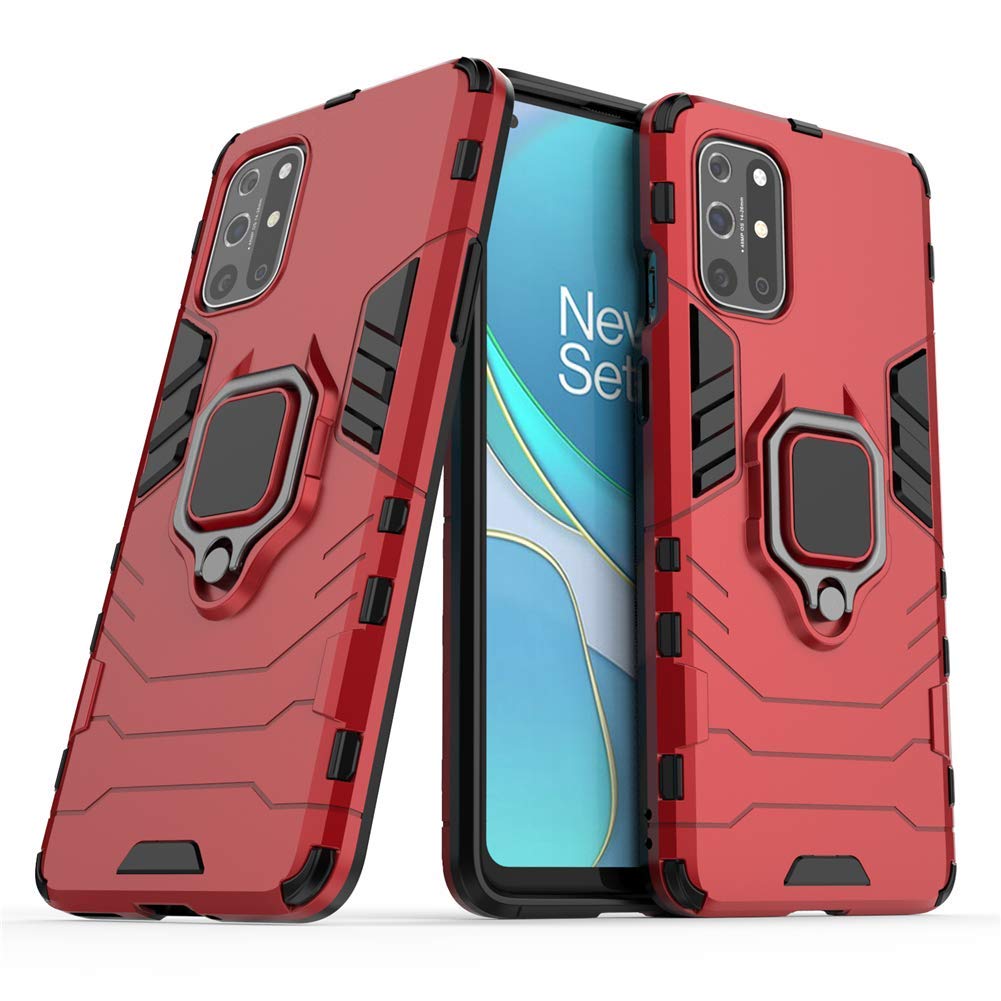 IMEIKONST Compatible with OnePlus 8T Case, Military Grade Shockproof Protective Phone Case